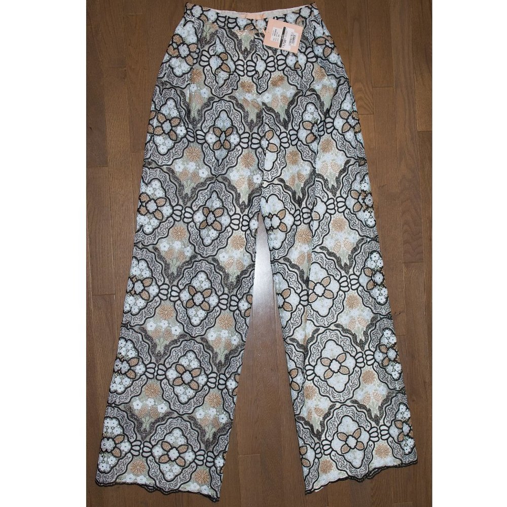 Brock Collection Tyla Lace Guipure Pants